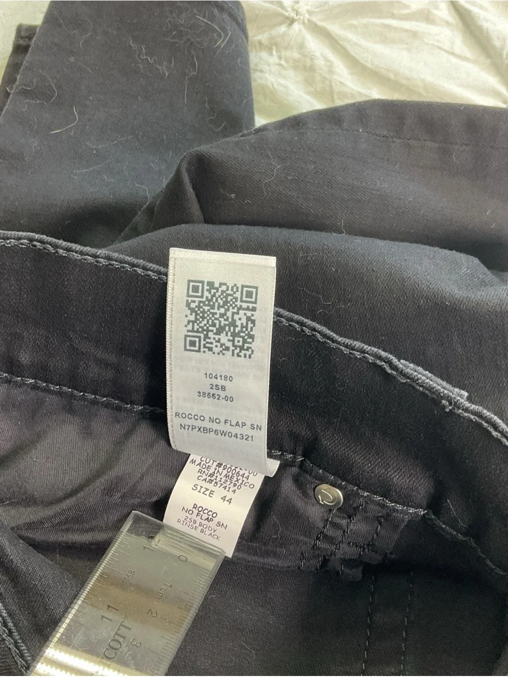 True Religion Black Men's Slim Jeans Rocco